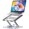 Laptop Stand Aluminium Alloy Foldable Tablet Rotale Stand Macbook Laptop Portable Fold Holder Cooling Bracket Support