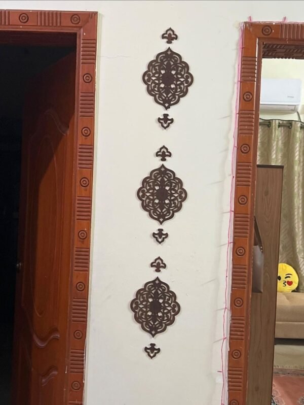 Wooden Wall Art Piece & Wall Decoration Pack of 09 - Image 2